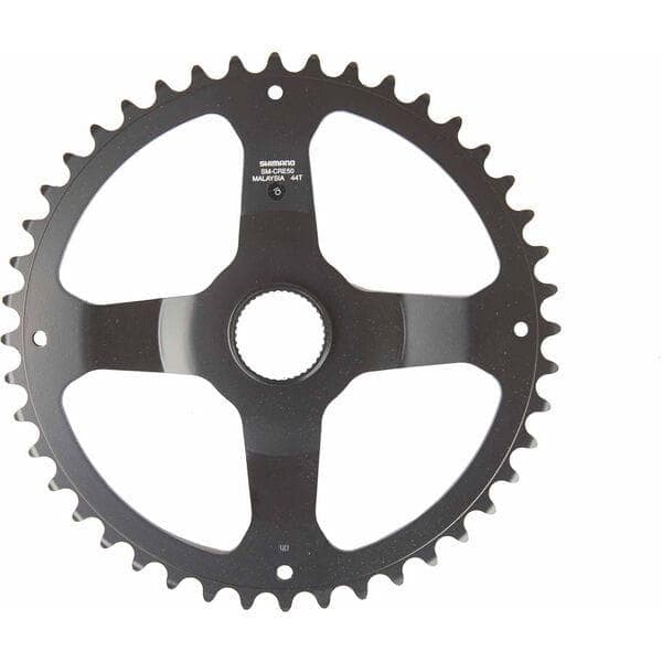 Shimano STEPS SM-CRE50 STEPS chainring; black/silver; 38T without chainguard