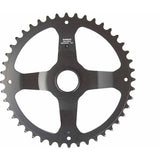 Shimano STEPS SM-CRE50 STEPS chainring; black/silver; 38T without chainguard