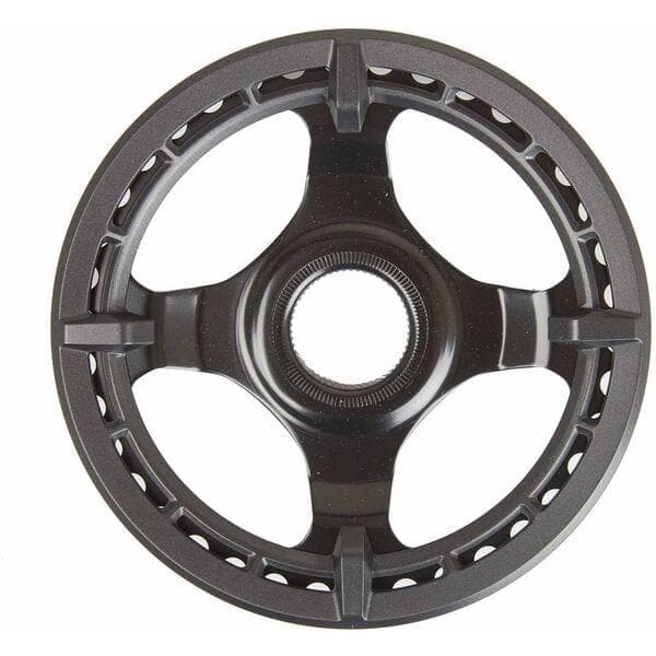 Shimano STEPS SM-CRE61 STEPS chainring; black/silver; 38T with single chainguard