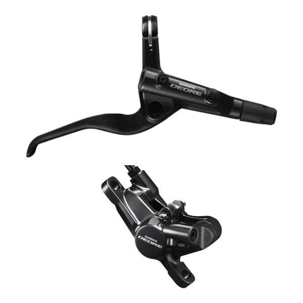 Shimano Deore BR-T6000 Deore bled I-spec-II compatible brake lever/Post mount calliper; front