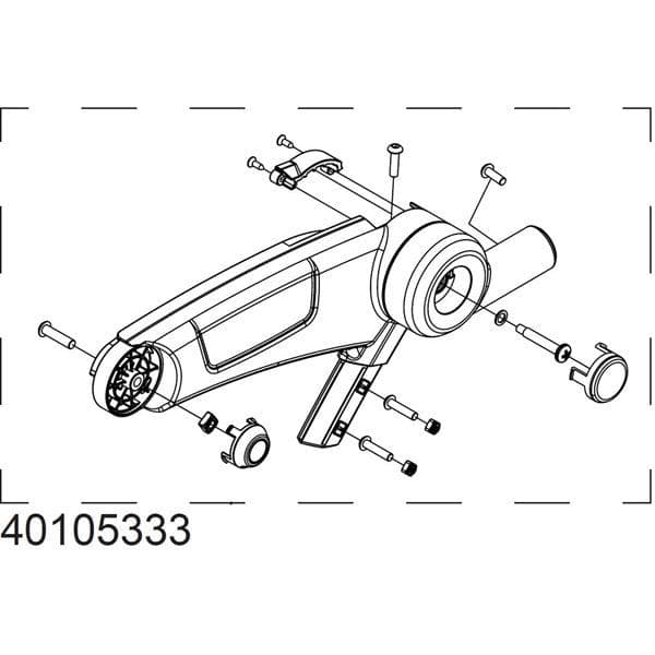 Thule Upper bracket - left 2017-X