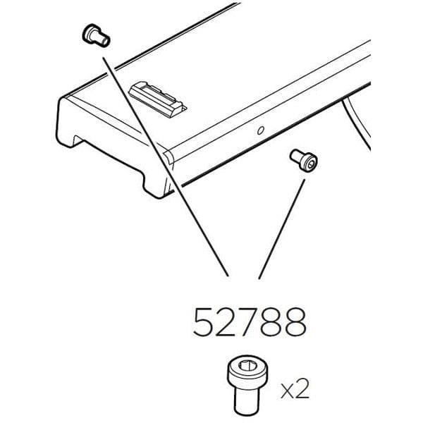 Thule Yepp Maxi outside screws x 2