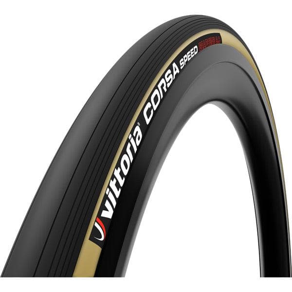 Vittoria Corsa Speed 25-28'' Black Tan G2.0 Tubular Tyre