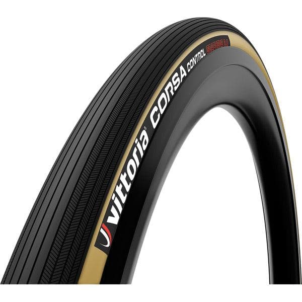 Vittoria Corsa Control 28-28'' Black Tan G2.0 Tubular Tyre