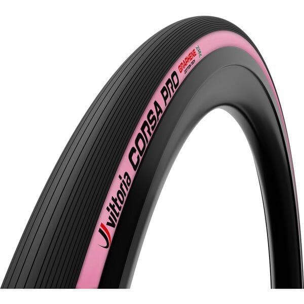 Vittoria Corsa Pro 700x28c Fold TLR Pink Giro LTD G2.0