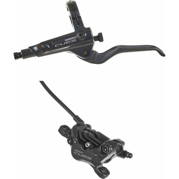 Shimano CUES BR-U8020/BL-U8000 CUES bled brake lever/post mount 4 pot calliper; rear