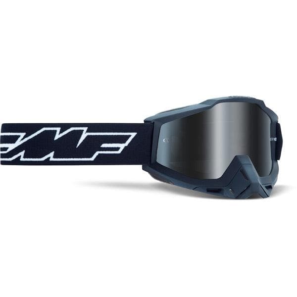 FMF Goggles POWERBOMB Goggle Rocket Black Mirror Silver Lens