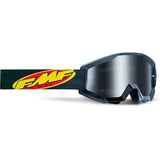 FMF Goggles POWERCORE Goggle Core Black Mirror Silver Lens