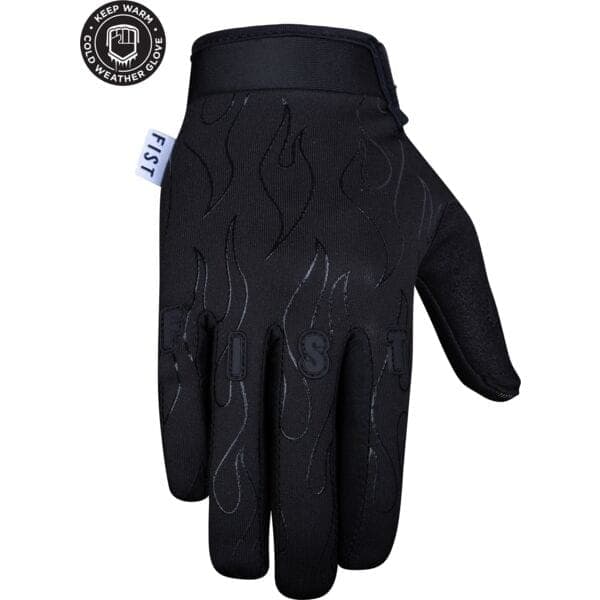 Fist Handwear Chapter 19 Collection - Frosty Fingers - Black Flame YOUTH - SM