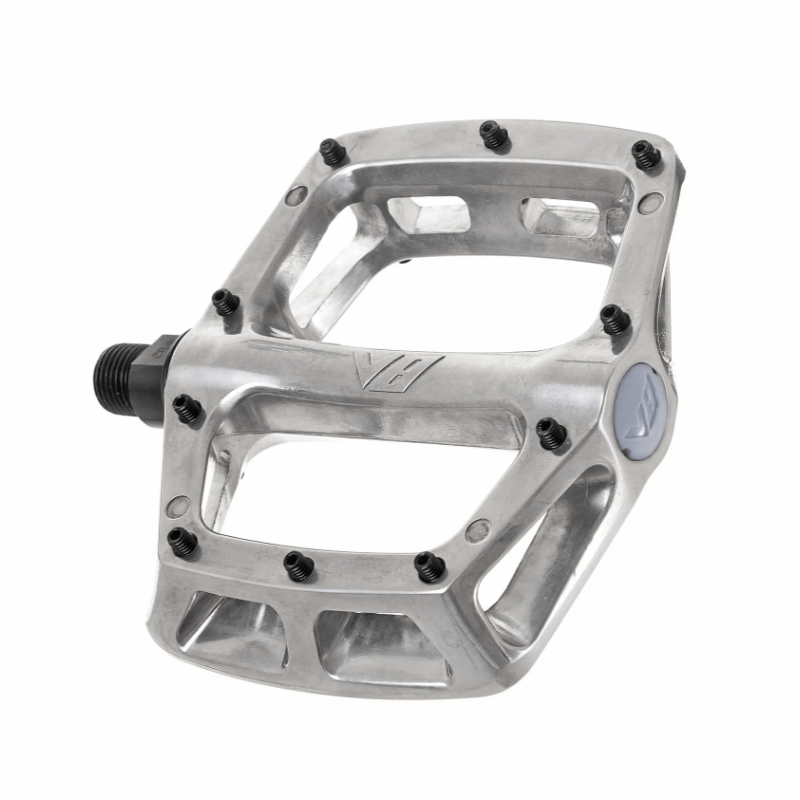 DMR V8 Mountain Biking 9/16" Platform Pedal - Polished Silver