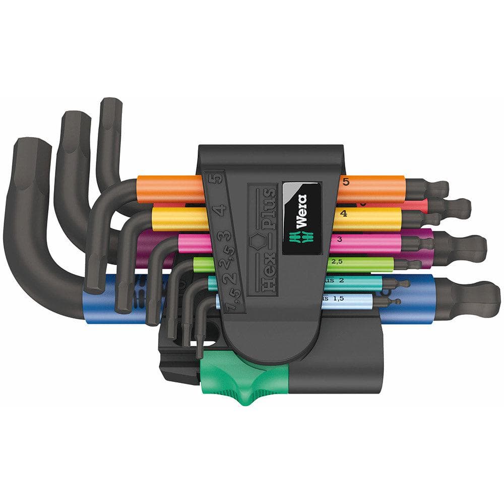 Wera Tools 950/9 Hex-Plus Multi-Colour 2 Set 9pc