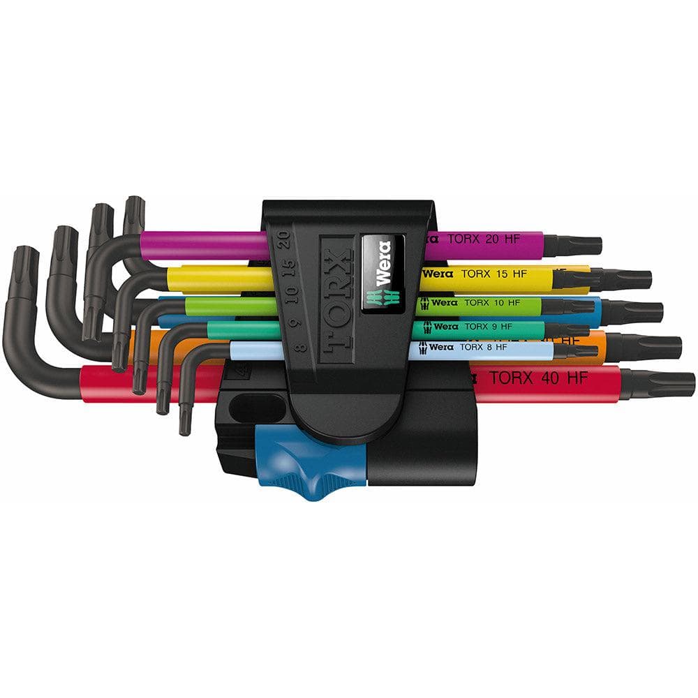 Wera Tools 967/9 TX XL HF Multicolour Hex Key Set 9pcs