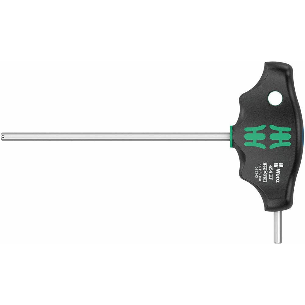 Wera Tools 454 HF T-Handle Hex Screwdriver 5 x 150mm