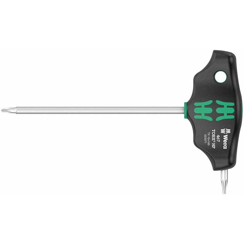 Wera Tools 467 HF T-Handle Torx Screwdriver TX10 x 100mm