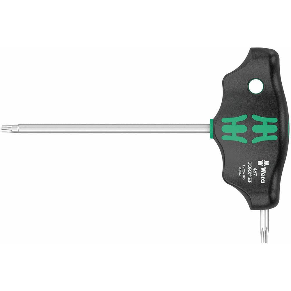 Wera Tools 467 HF T-Handle Torx Screwdriver TX20 x 100mm