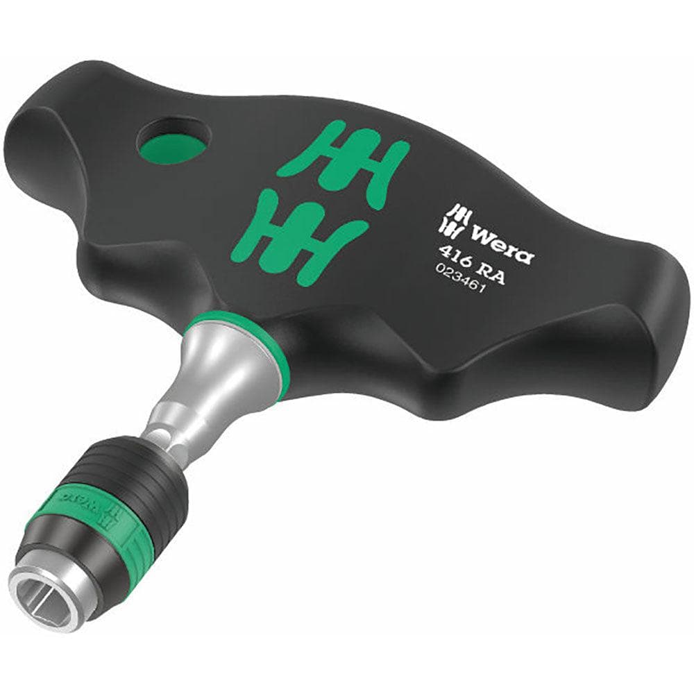 Wera Tools 416 T-Handle Bitholding Screwdriver W/Ratchet