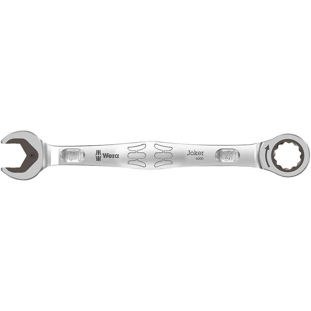 Wera Tools 6000 Joker Ratcheting Combination Wrench 15mm