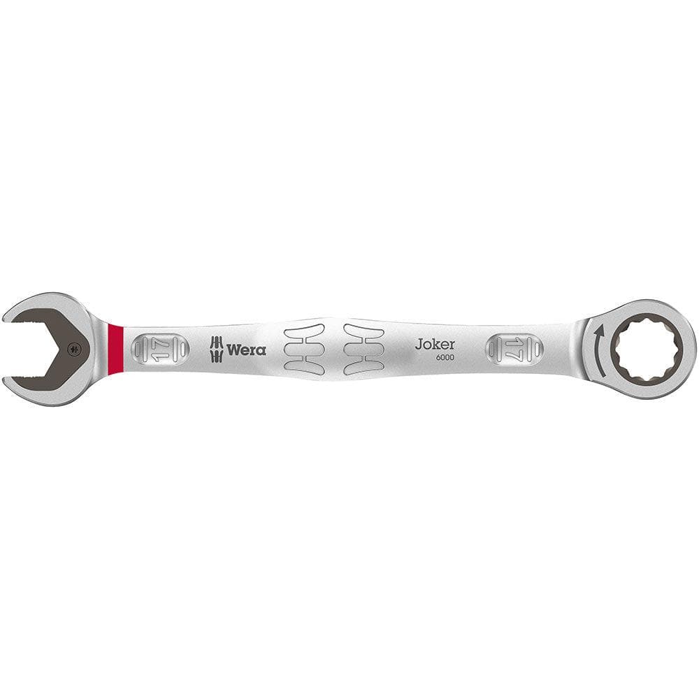 Wera Tools 6000 Joker Ratcheting Combination Wrench 17mm