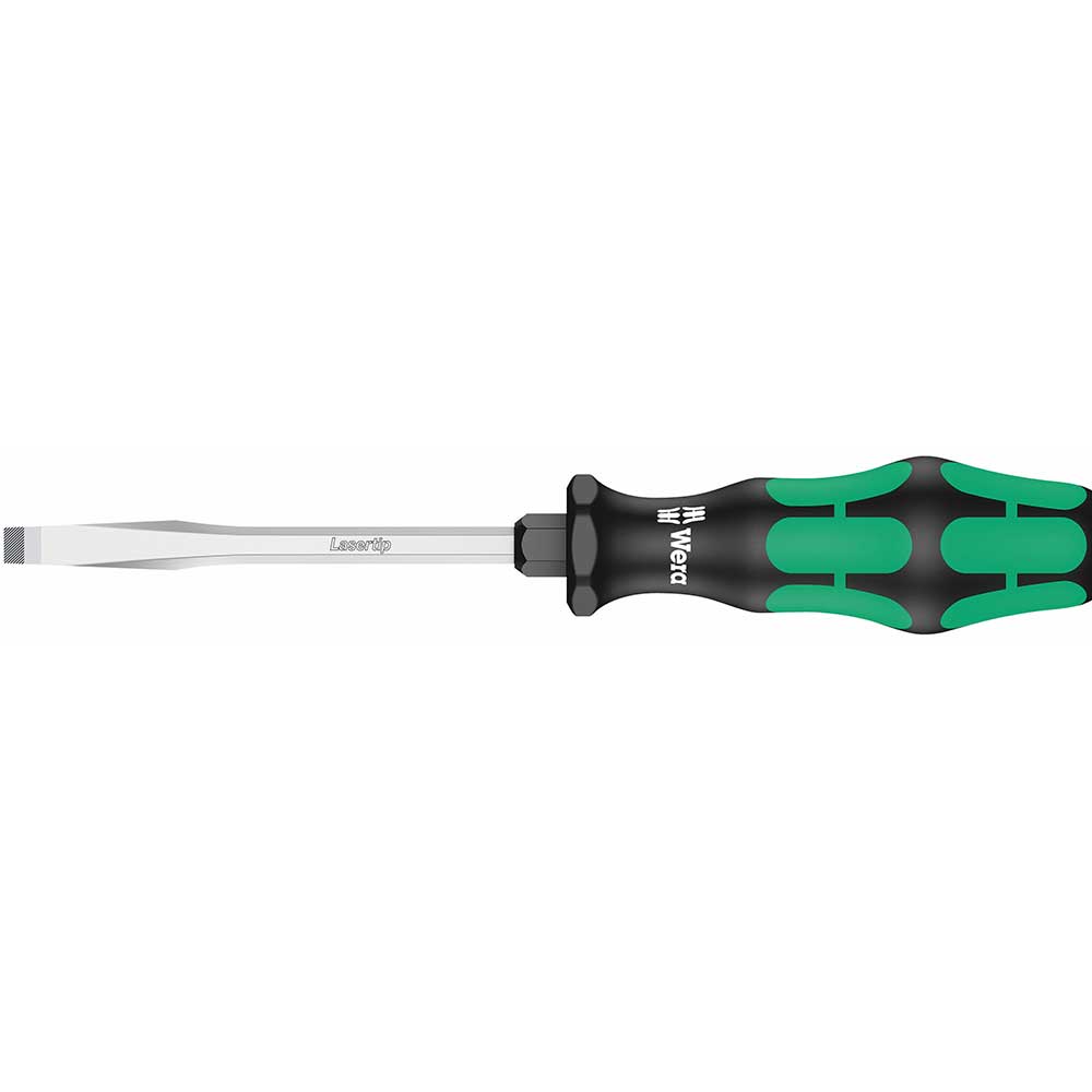 Wera Tools 334SK S/Driver Slotted 1.0/5.5/100 Kraftform Plus