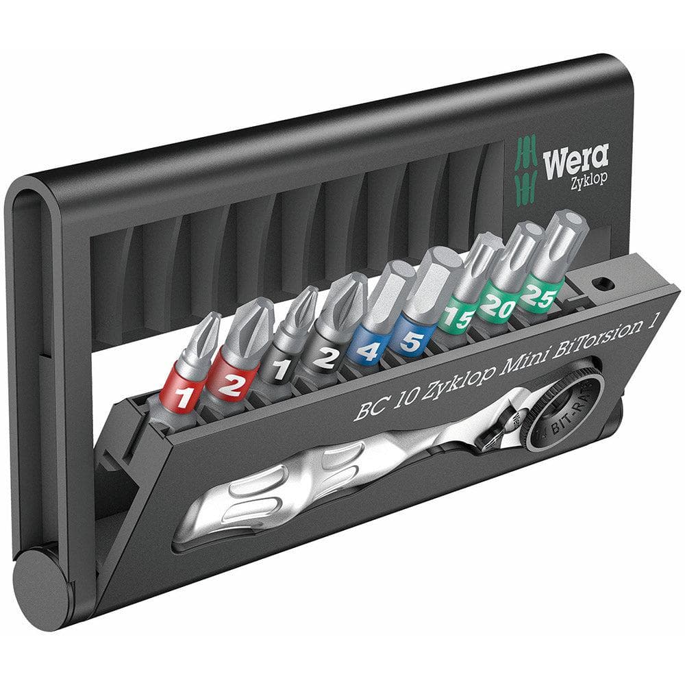 Wera Tools Ratchet Bit set 10pcs