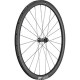 DT Swiss CRC 1100 SPLINE disc brake wheel; carbon tubular 38 x 26 mm; front