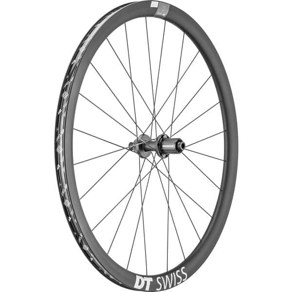 DT Swiss ERC 1400 SPLINE disc brake wheel; carbon clincher 35 x 22 mm; rear