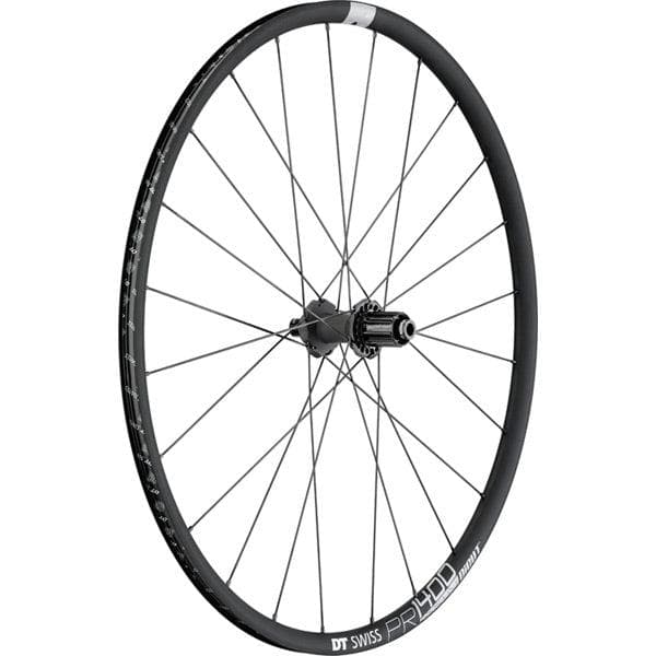 DT Swiss PR 1400 DICUT disc brake wheel; clincher 21 x 18 mm; rear