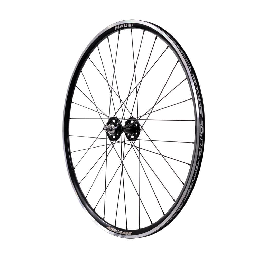 Halo Aero Rage Track Front 700c Front Wheel Black