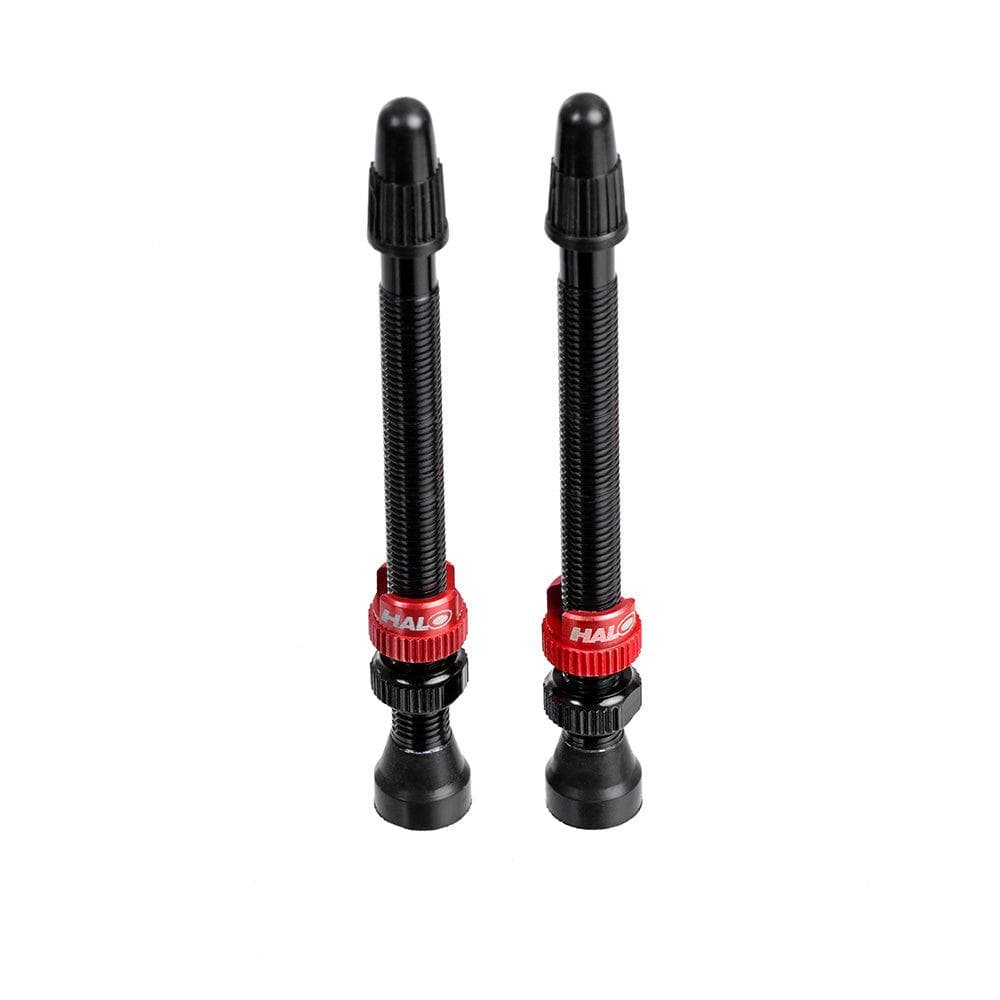 Halo Tubeless Valves 80mm Black