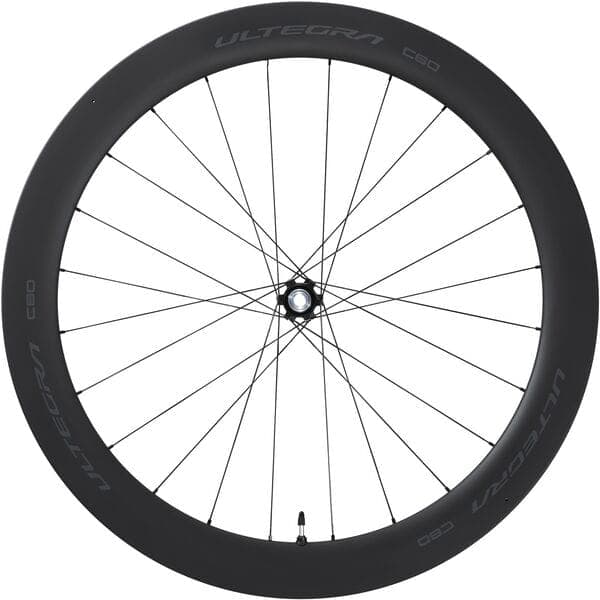 Shimano Ultegra WH-R8170-C60-TL 700c Disc Carbon Clincher 60mm - 12x100mm - Front