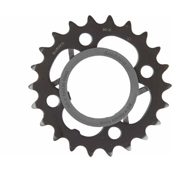 Shimano Spares FC-M361 chainring and chain protector; 22T; black