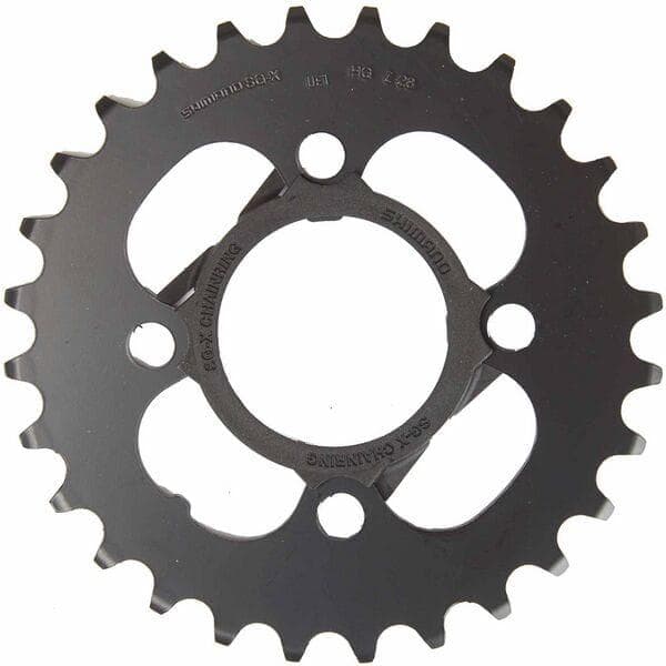 Shimano Spares FC-M361 chainring and chain protector; 28T; black