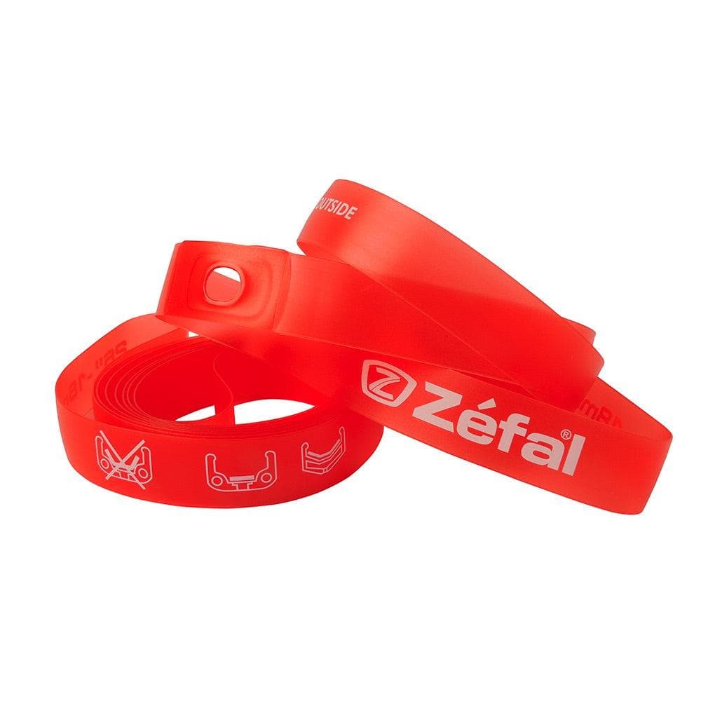 Zefal Soft Pvc 26" 18mm Rim Tape Red (Pr)