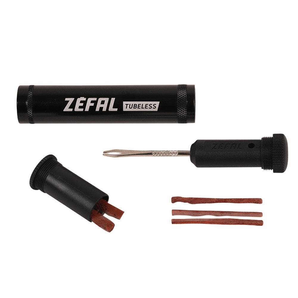 Zefal Tubeless Repair Kit Black Tube W/Clip