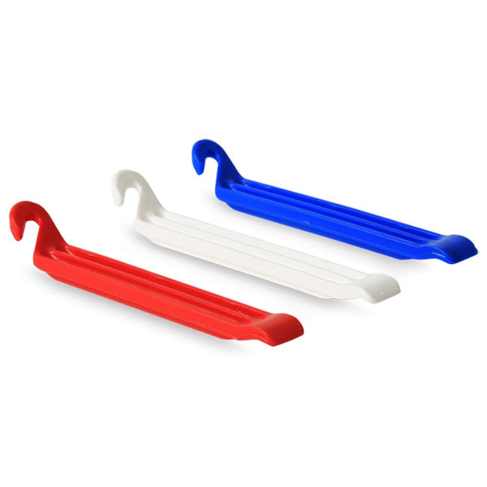 Zefal Dp20 Tyre Levers 3 Pc Blu/Wht/Red