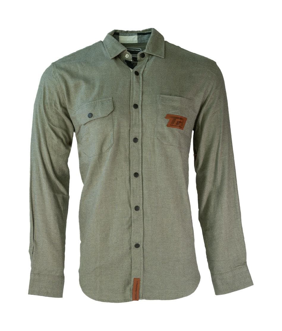 Transition TBC - Huckit Flannel Shirt (Sage Green XXL)