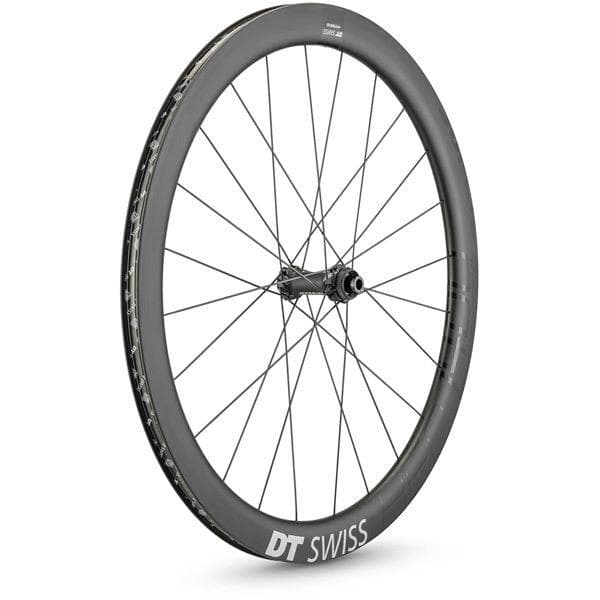 DT Swiss HEC 1400 HYBRID disc brake wheel; 47 x 19 mm rim; 110 x 12 mm axle; front