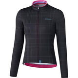 Shimano Clothing Women's Kaede Thermal Jersey; Black; Size XL