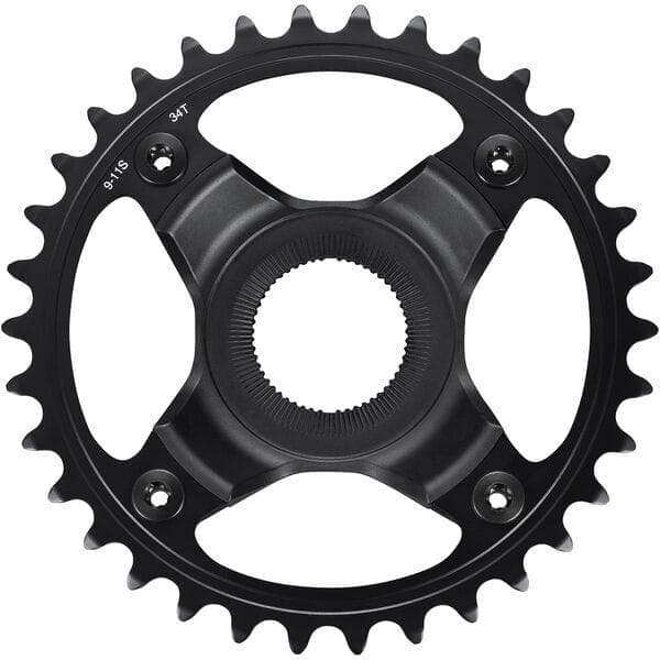 Shimano STEPS SM-CRE70-B chainring; 11-speed; 34T without chain guard; for chain line 55 mm