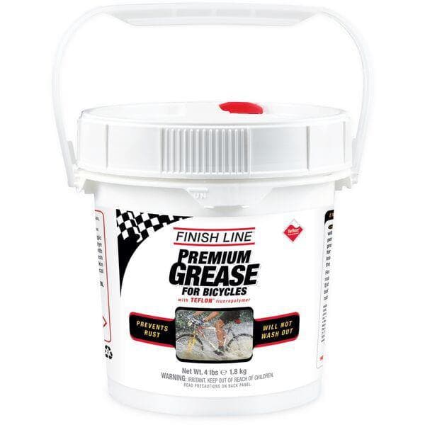 Finish Line Premium Synthetic Teflon Grease Mega Tub -  4 lb / 1.8 kg