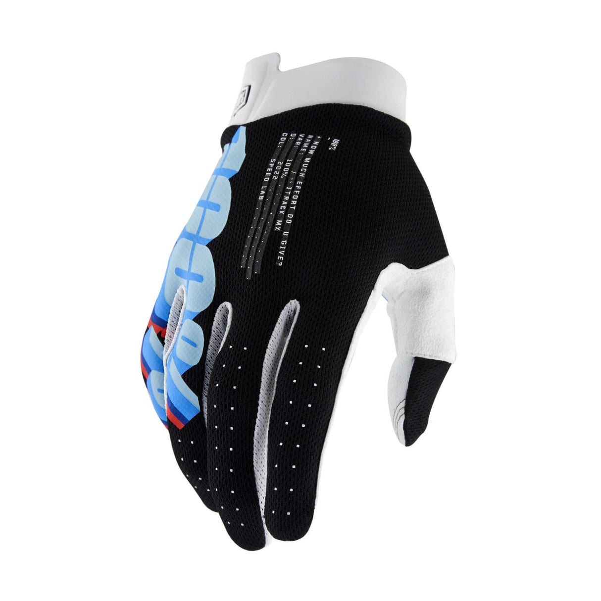 100% iTrack Gloves System Black XL