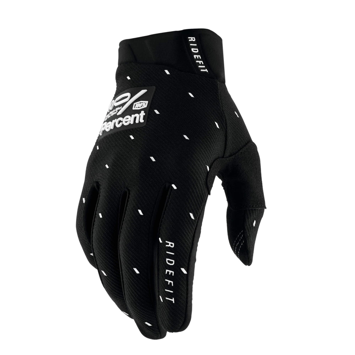 100% Ridefit Gloves Slasher Black XL