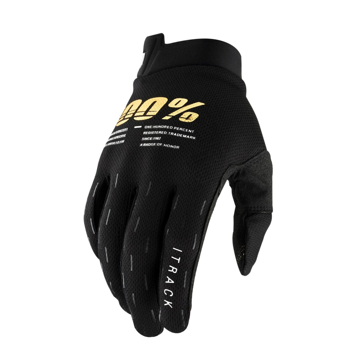 100% iTrack Glove Black XXL