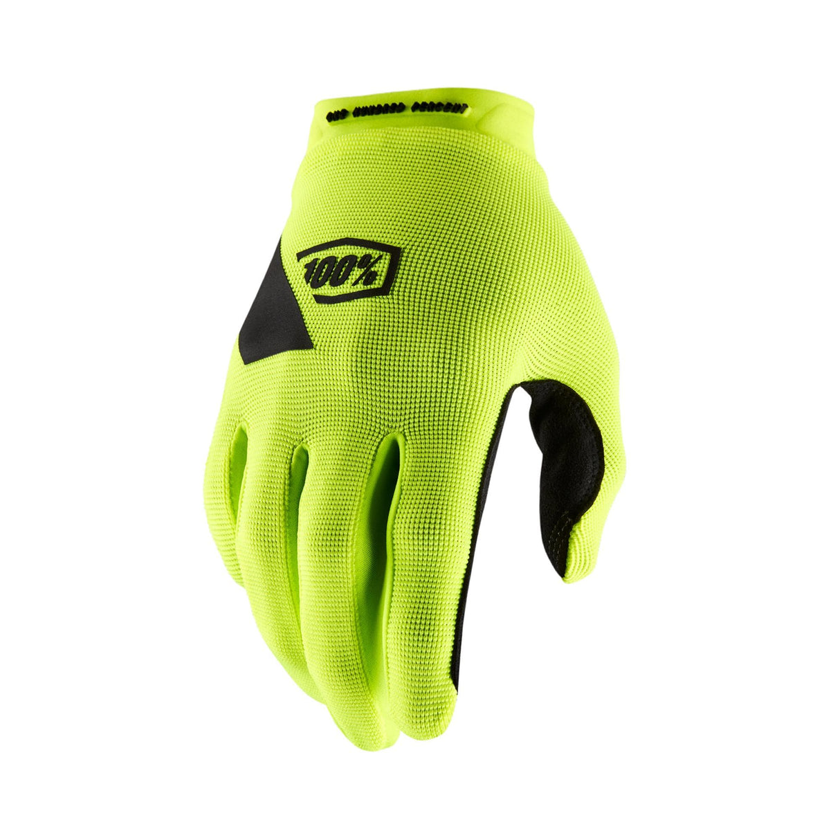 100% Ridecamp Glove Fluo Yellow M