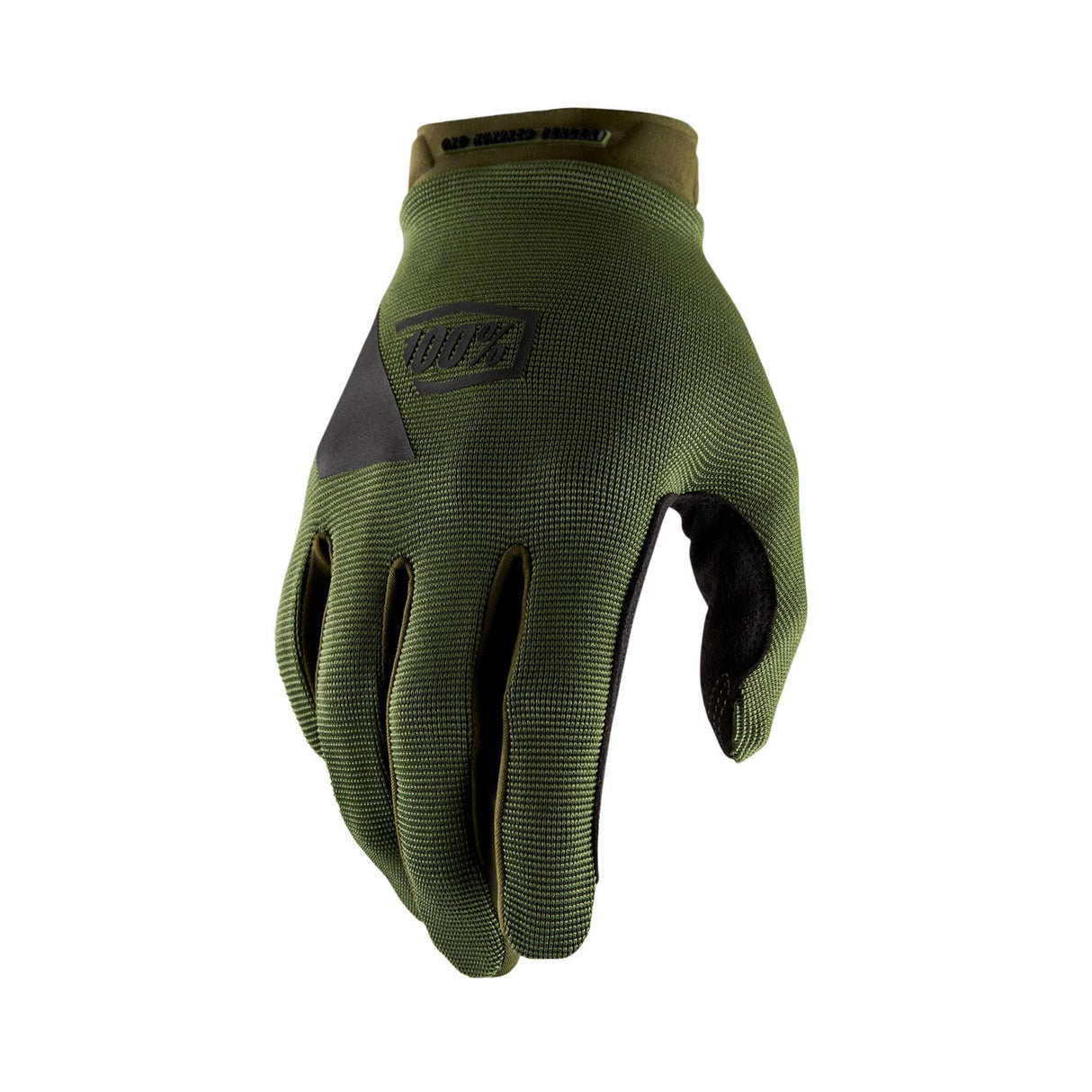 100% Ridecamp Glove Army Green / Black XXL