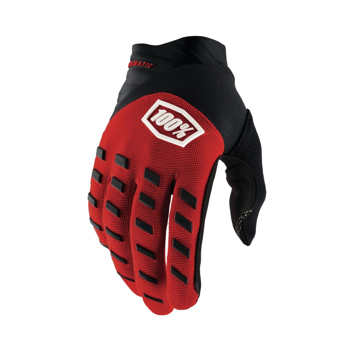 100% Airmatic Gloves Red / Black L