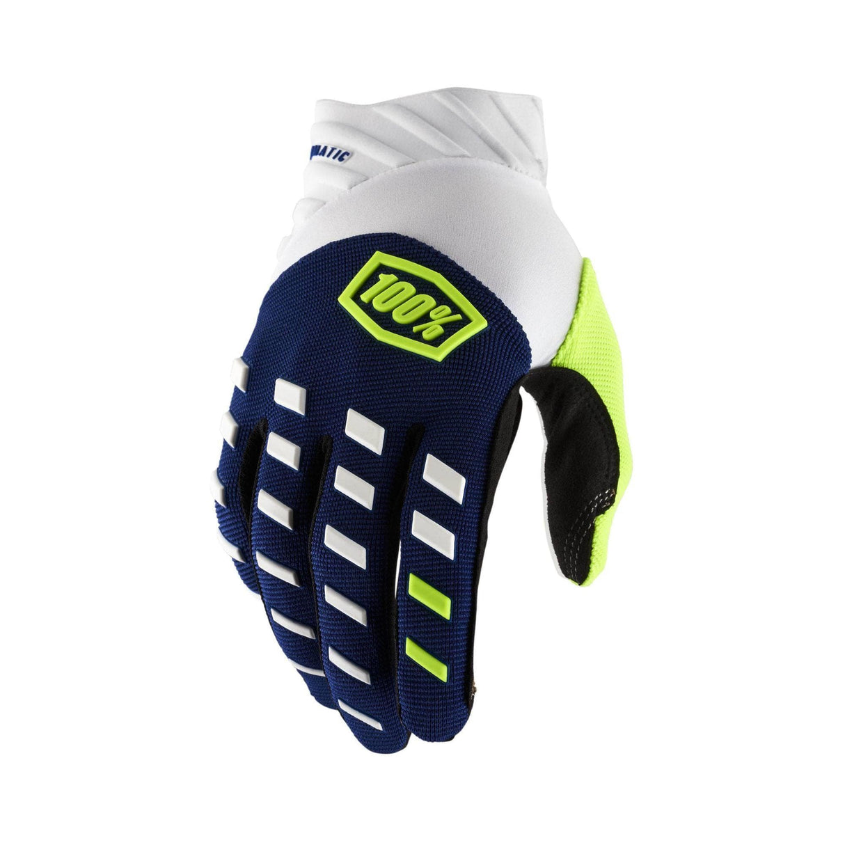 100% Airmatic Gloves Navy / White M