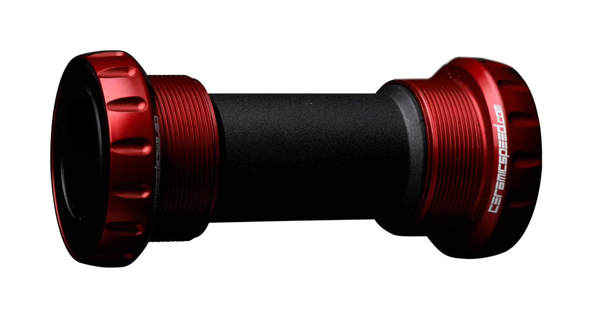 CeramicSpeed BSA 24mm Road Bottom Bracket (Red)