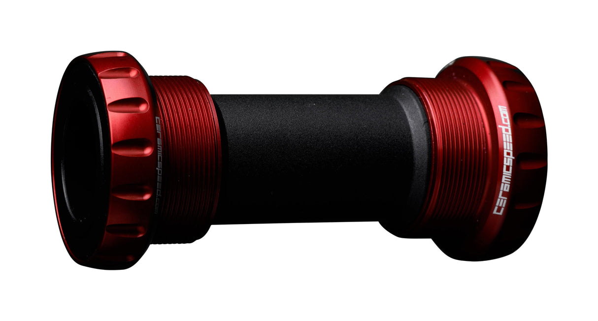 CeramicSpeed ITA Shimano Road 24mm Bottom Bracket (Red)