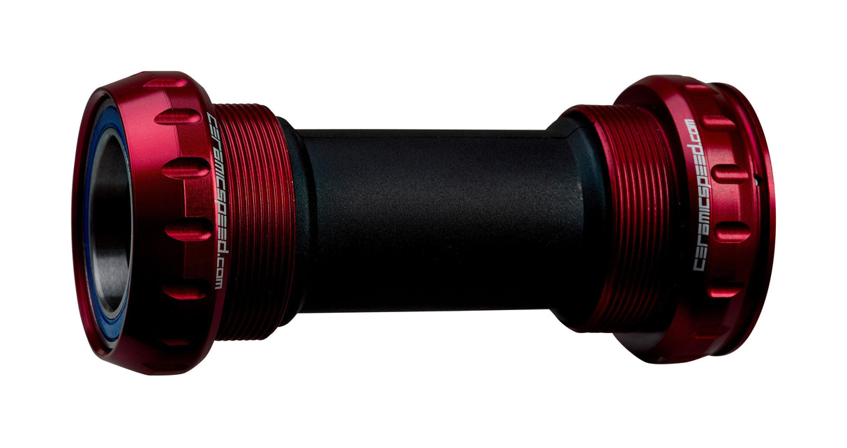 CeramicSpeed ITA Campy UT 25mm Road Bottom Bracket (Red)